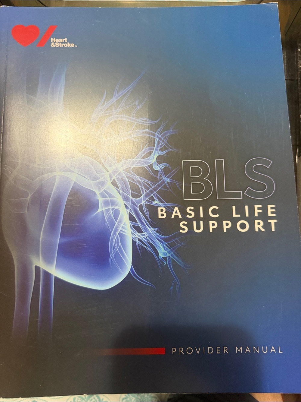 BLS Basic Life Support Provider Manual - Blue